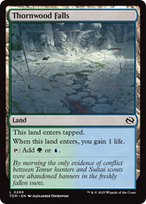 Cachoeira dos Espinhos / Thornwood Falls - Magic: The Gathering - MoxLand